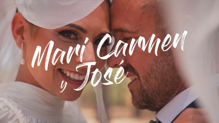 Mari Carmen & José, pareja protagonista de una película de boda de Las Bodas de Pantamaría